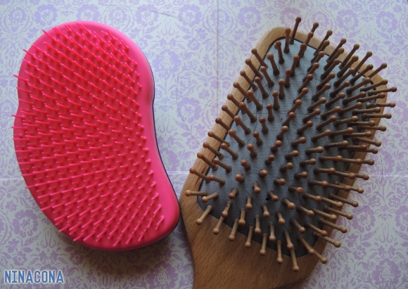 A bonus is I sometimes use it as a head massage. I just gently glide the brush in a downward direction on the scalp.